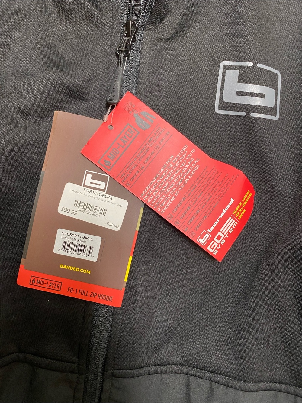 Banded Men’s Large Jacket. - Picture 3 of 3